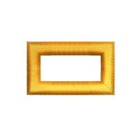 3D Puff Gold Geometric Frames Embroidery Design Set