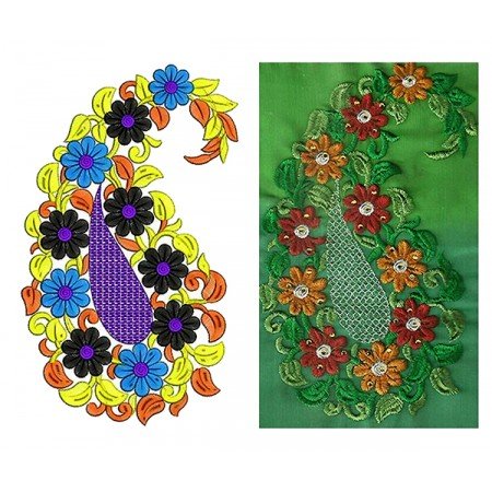Chennai Saree Latest Embroidery Design