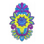 Rajasthani Scarf Embroidery Design