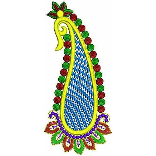 African Saree Clothing | Embroidery Applique Design