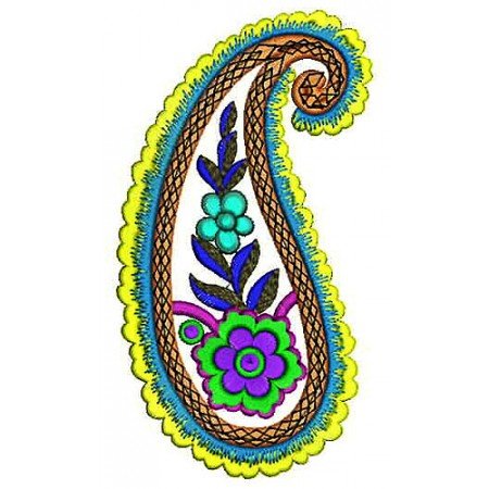 Ladylike Embroidery Applique Design