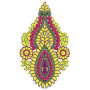 Halter Shirt Embroidery Design