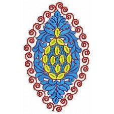 Fashion Clothing Bold Applique Embroidery Design Fashion Clothing Bold Applique Embroidery Design