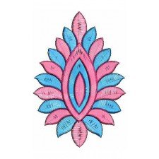 Colourful Floral Pattern Embroidery 4622