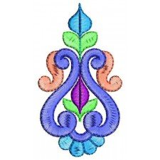 Unique Saree Embroidery Design 4637