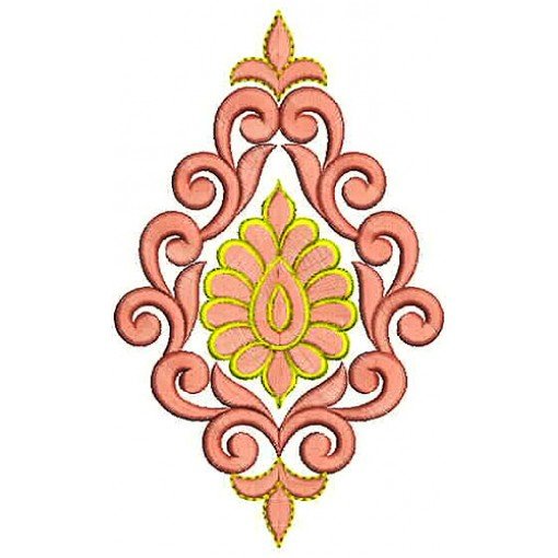 Cute Machine Embroidery Applique Design