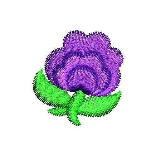 Flowers Small Applique Design 4669