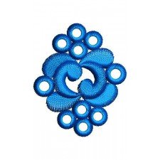 Southeast Asian Embroidery Applique Design