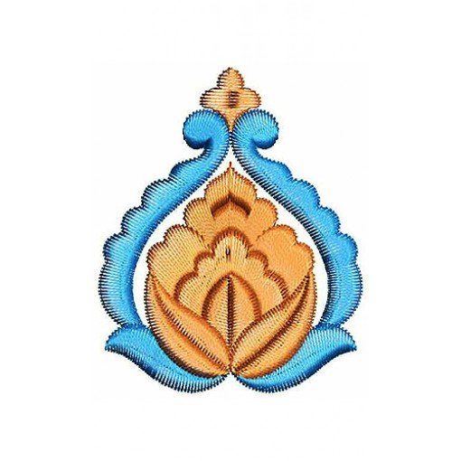 Boho Hippie Embroidery Applique Design