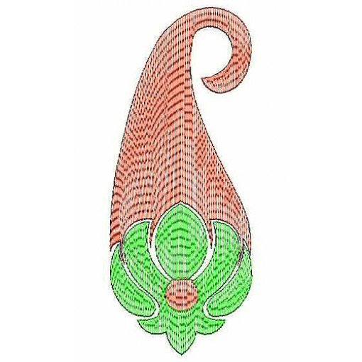 4677 Rhinestone Embroidery Applique Design