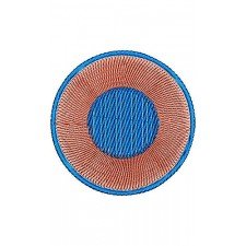 Round Quilt Applique Embroidery Design