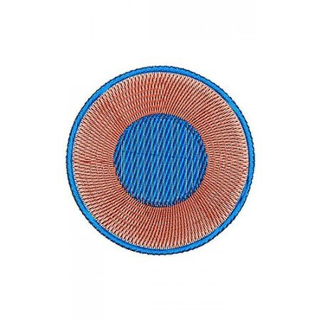 Round Quilt Applique Embroidery Design