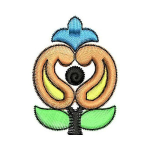 4685 New Orleans Embroidery Applique Design