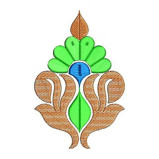 4687 Trellis Pattern Embroidery Applique Design