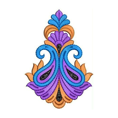 Fame Dress Embroidery Design
