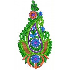 Mexican Hippie Embroidery Applique Design