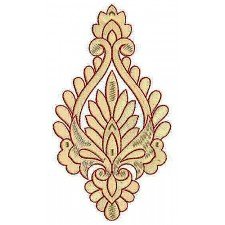 Tee Corner Embroidery Applique Design Tee Corner Embroidery Applique Design