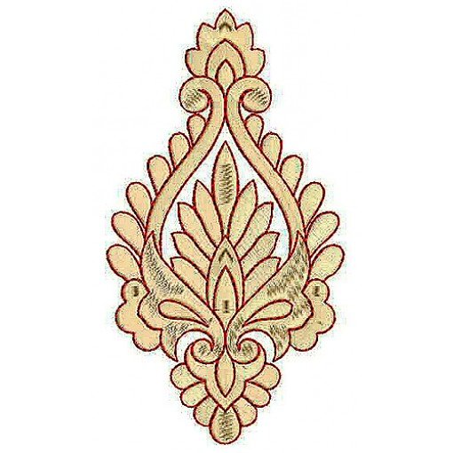 Tee Corner Embroidery Applique Design Tee Corner Embroidery Applique Design