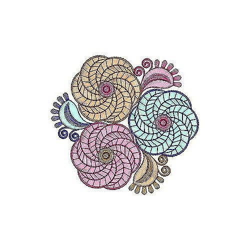 Beautiful Applique Embroidery Design