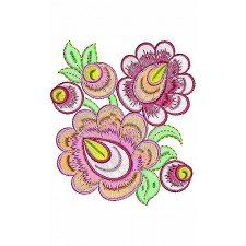 Bold Knit Corner Embroidery Applique Design Bold Knit Corner Embroidery Applique Design