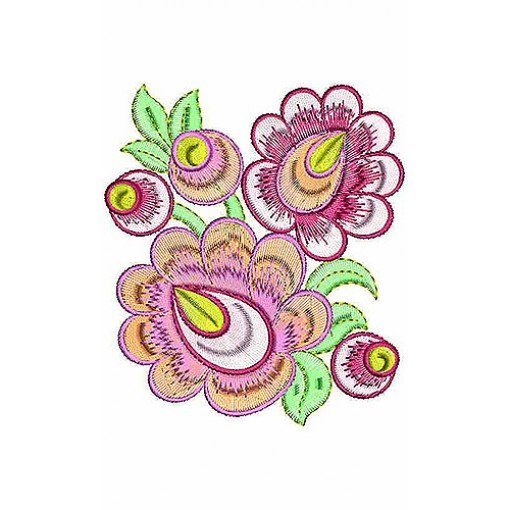 Bold Knit Corner Embroidery Applique Design Bold Knit Corner Embroidery Applique Design