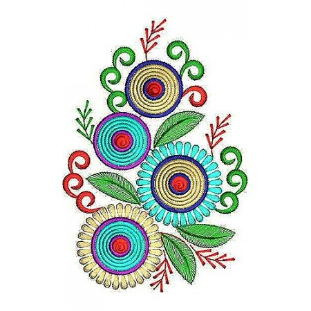 Emboss Applique Embroidery Design