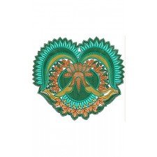 Warli Applique Embroidery Design