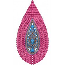 Pillow Cover Applique Embroidery Design
