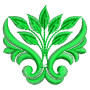 Embroidery Pattern For Plazzo Pant