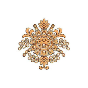 Headgear Clothing Applique Embroidery Design