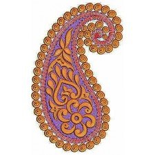 Awesome Paisley Applique Embroidery Design Awesome Paisley Applique Embroidery Design