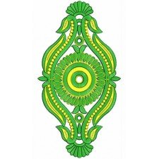 Eastern Wear Clothing Applique Embroidery Design