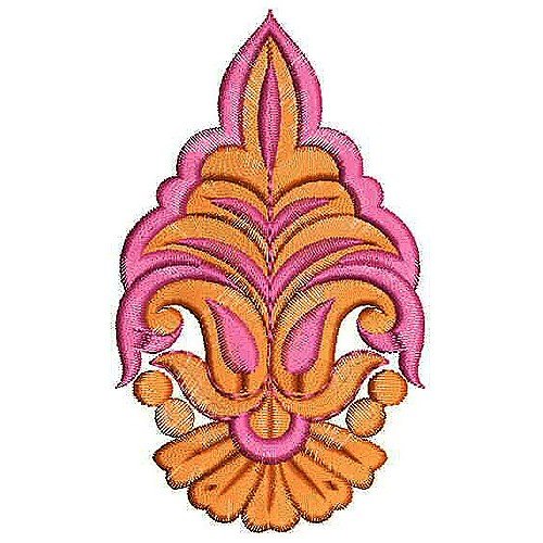 Printed Tank Dress Applique Embroidery Design