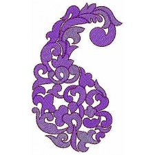 Corner Applique Embroidery Design Corner Applique Embroidery Design