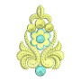 Kids Clothing Applique Embroidery Design
