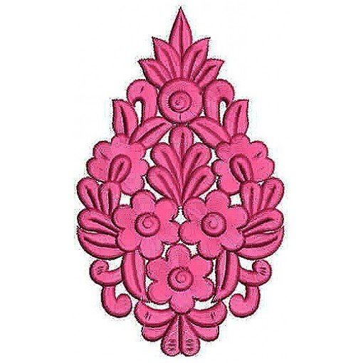 Fashion Tank Dress Applique Embroidery Design Fashion Tank Dress Applique Embroidery Design