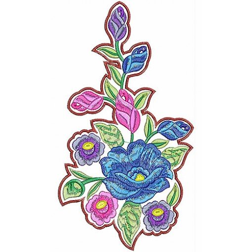 Baby Applique Quilt Embroidery Design