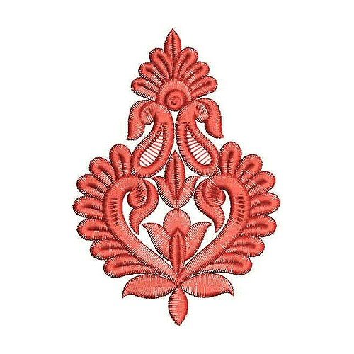 Cotton Thread Applique Embroidery Design