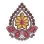 Applique Flower Quilt Embroidery Design