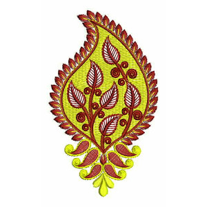Applique Embroidery Design For Girls Dress