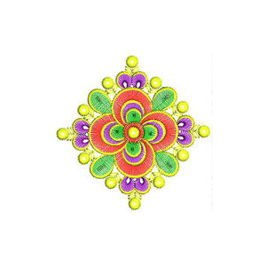 Tiny Applique Embroidery Design