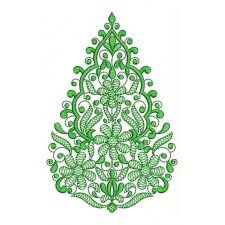 Wedding Fabric Applique Design