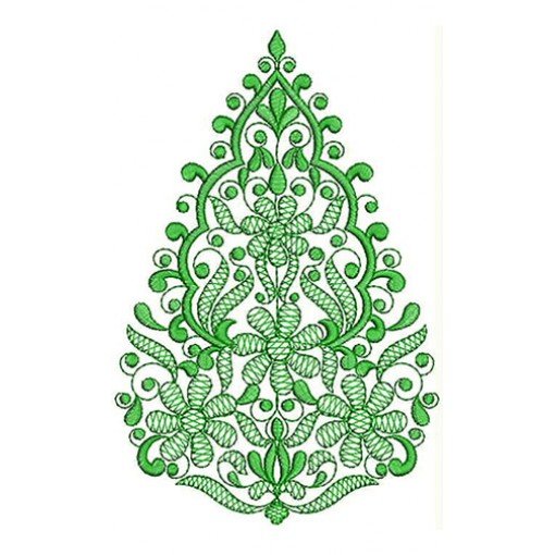 Wedding Fabric Applique Design