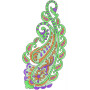 Unique Applique Embroidery Design