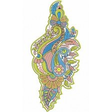 Floral Wall Art Embroidery Design