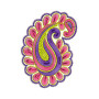 Unique Machine Embroidery Applique Design