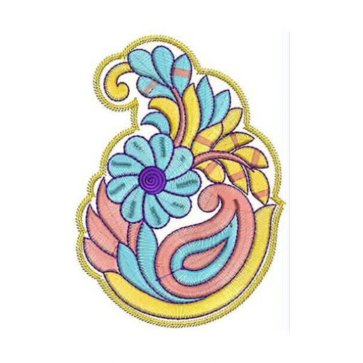 Collegian Girl's Clothing Applique Design