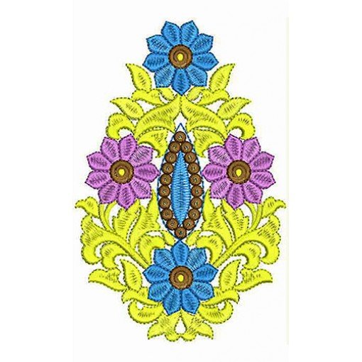 Cute Embroidery Applique Design