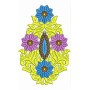 Cute Embroidery Applique Design