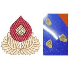 Embroidery Butta For Saree